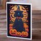 Edge Collections - 5" x 7" - Multicolor - Standard Poodle Witchy Halloween Greeting Cards with Envelopes - 8 Pieces
